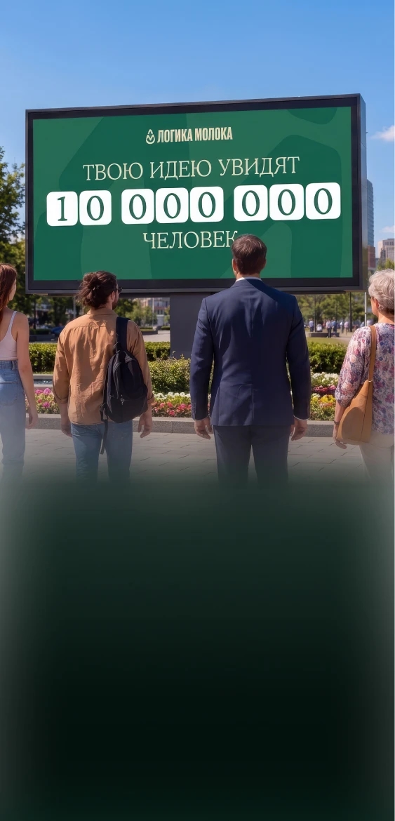 Твою идею увидят 10 млн человек